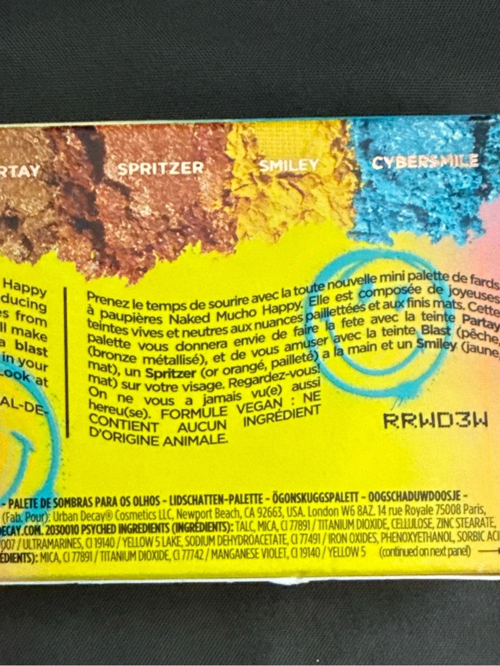 Urban Decay Naked Mucho Happy Eyeshadow Palette